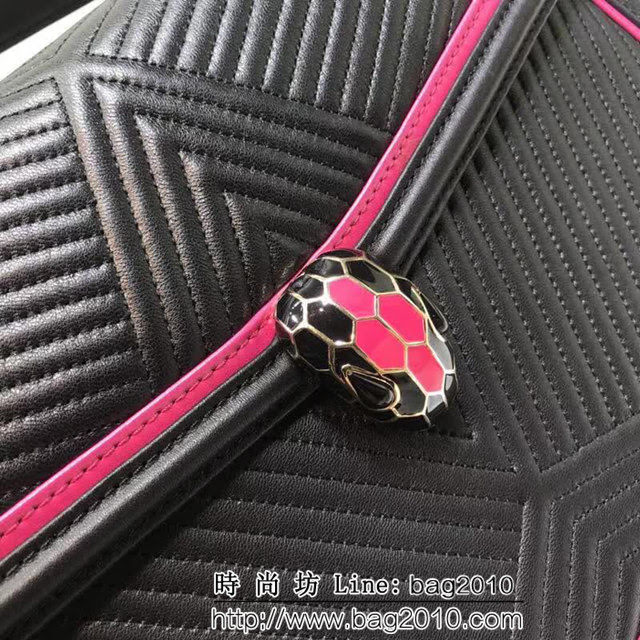 BVLGARI寶格麗 2018專櫃新型蛇頭包 蛇形繡線限定款 Bvlgari Serpenti Forever系列 286632 FYD1181